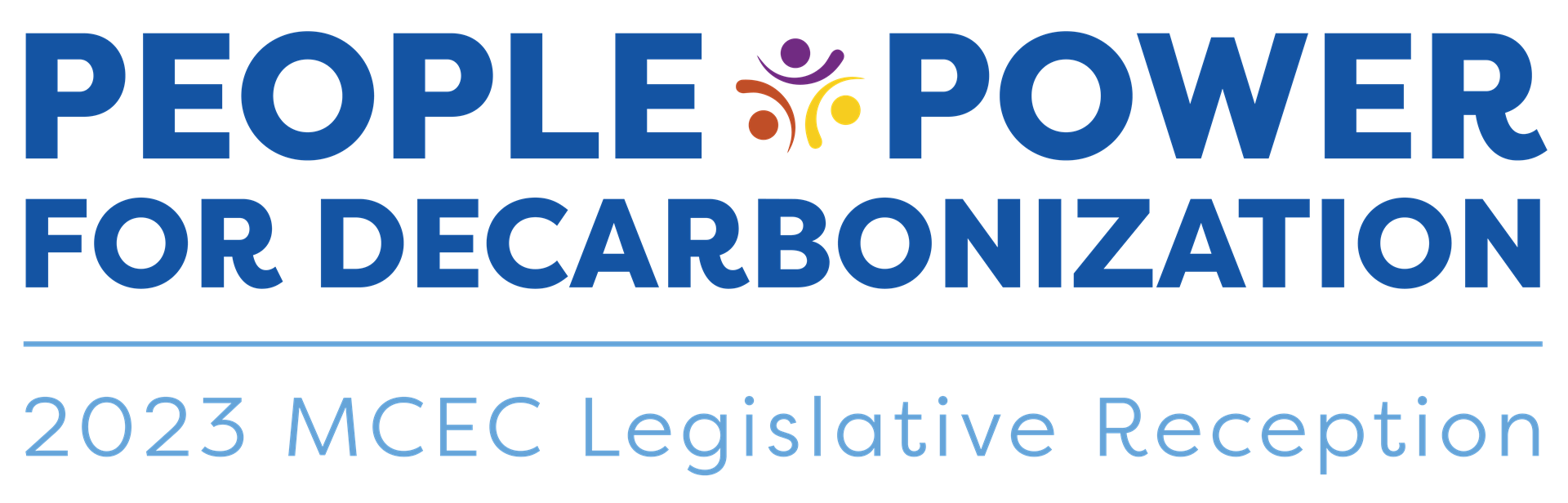 Color logo for People Power for Decarbonization